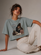 sleepy cat – Women's Crop Top