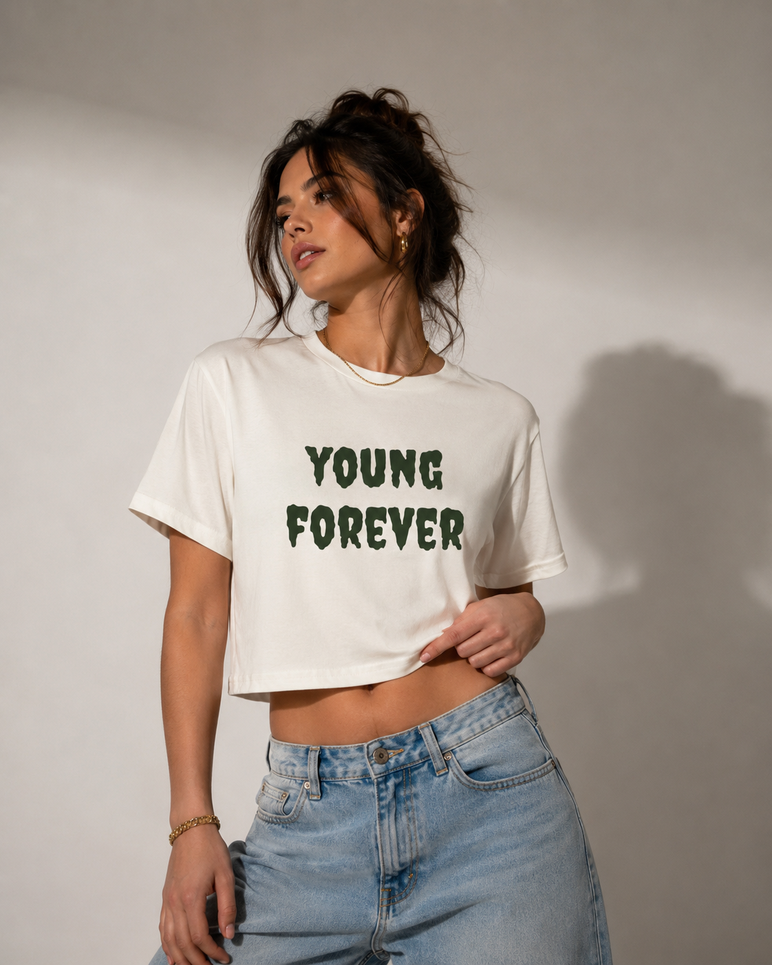 Women's Crop Top – Natural Slim Fit
