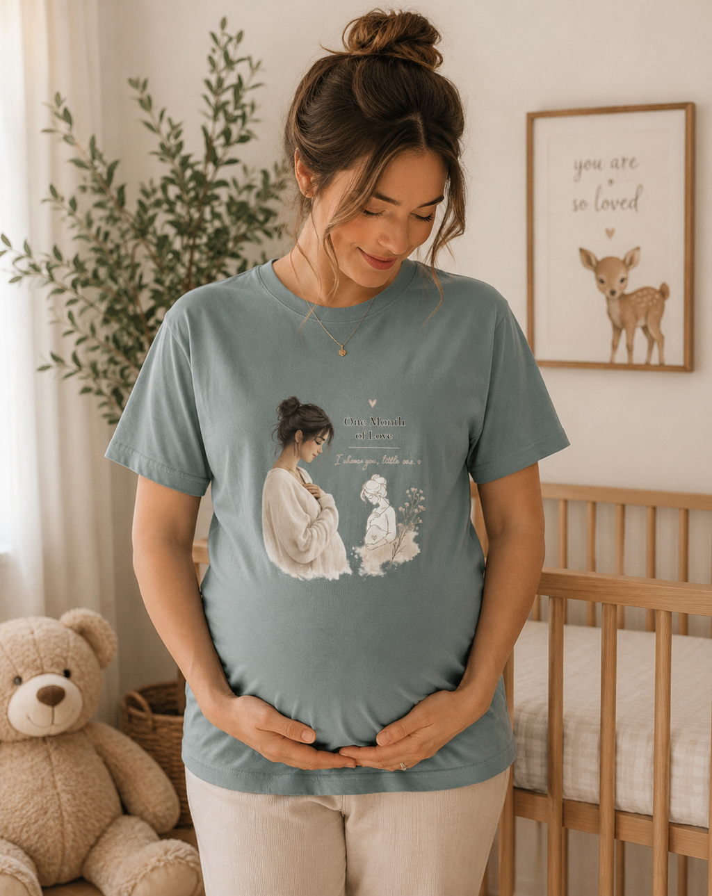 One Month of Love – Early Motherhood Graphic Tee