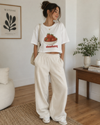 Women's Crop Top – Natural