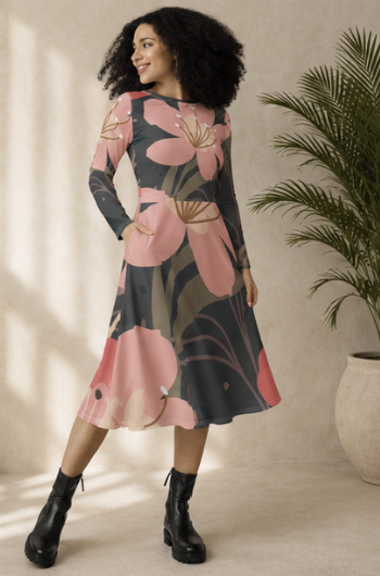 Women's Floral Maxi Dress