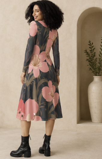 Women's Floral Maxi Dress