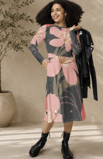 Women's Floral Maxi Dress