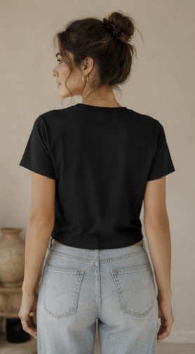 Women's Crop Top – Natural Relaxed Fit