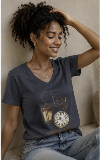 Women’s relaxed v-neck t-shirt