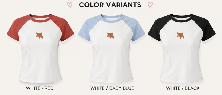 Women’s micro rib raglan baby tee