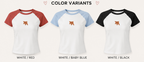 Women’s micro rib raglan baby tee